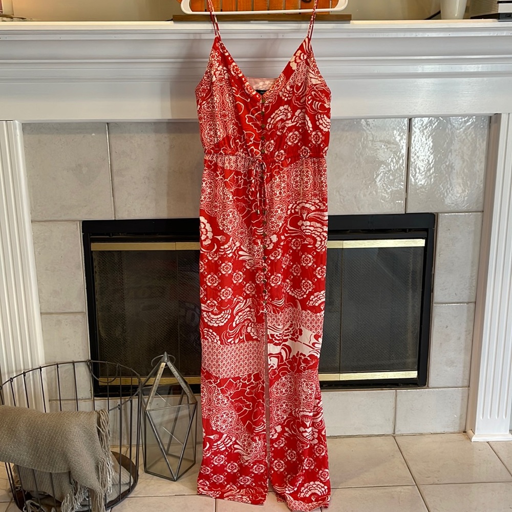 Medium Coral Charming Charlie (Fate) Maxi Dress